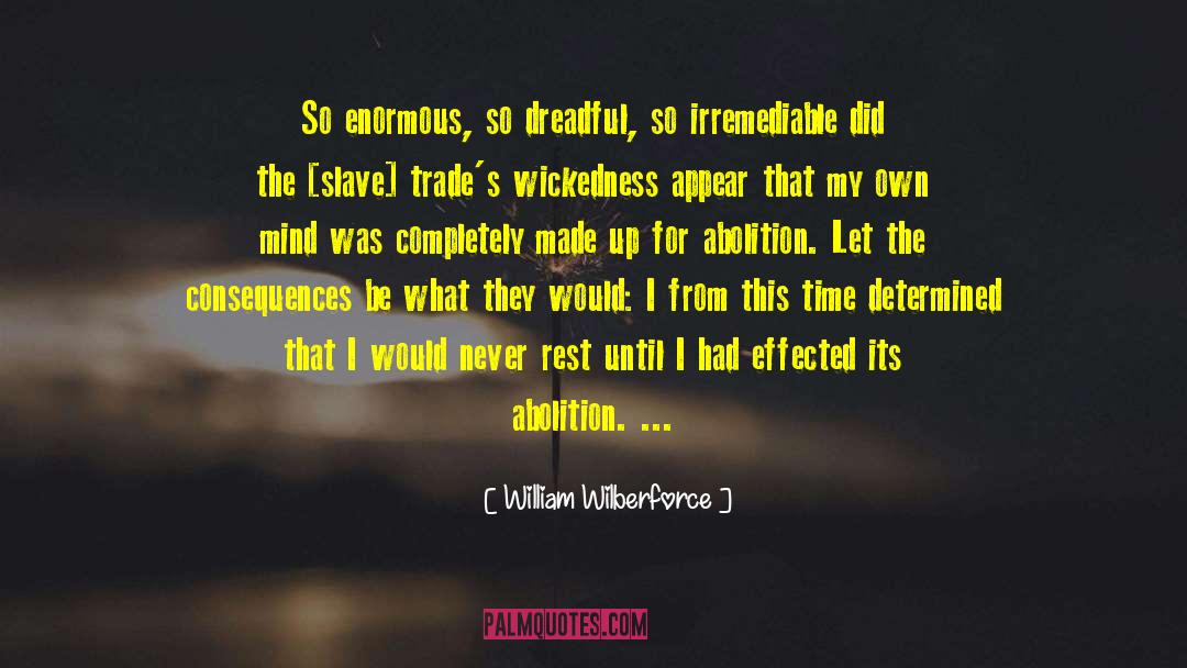 Effected quotes by William Wilberforce