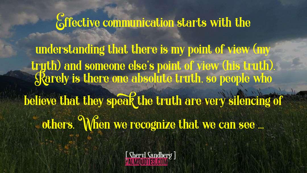 Effective Communication quotes by Sheryl Sandberg