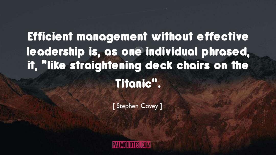 Effective Leadership quotes by Stephen Covey