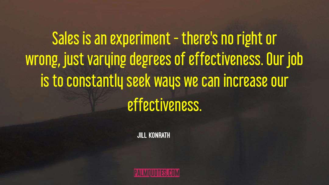 Effectiveness quotes by Jill Konrath