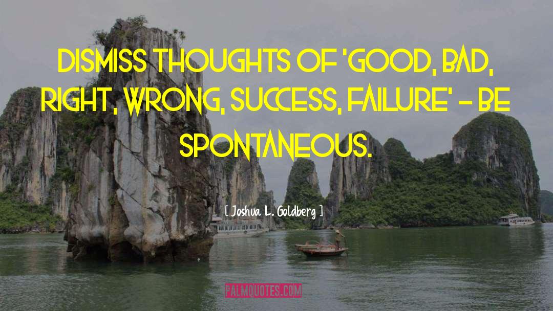 Effects Of Failure quotes by Joshua L. Goldberg