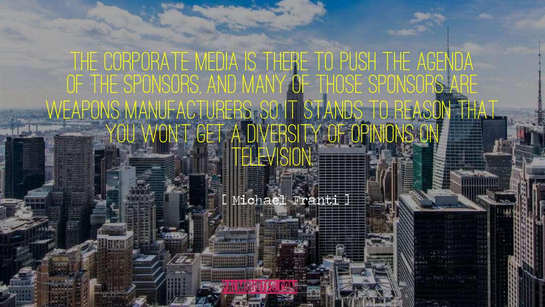 Effects Of The Media quotes by Michael Franti