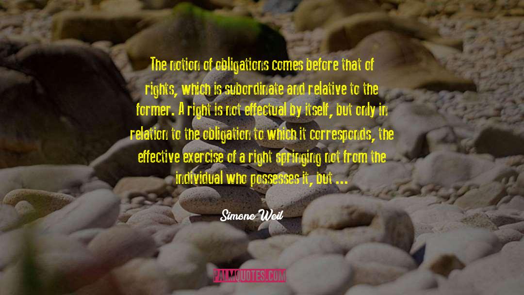 Effectual quotes by Simone Weil