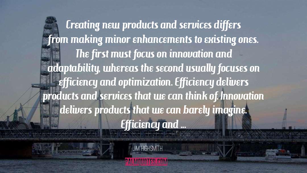 Efficiency quotes by Jim Highsmith