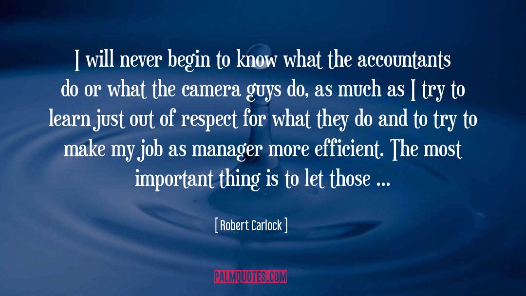 Efficient quotes by Robert Carlock