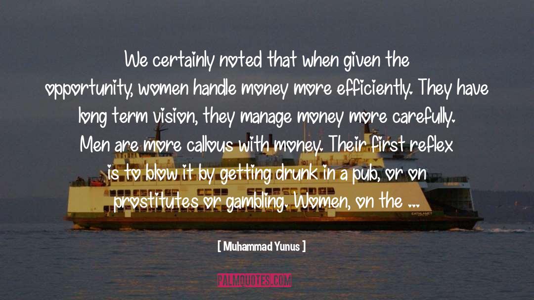 Efficiently quotes by Muhammad Yunus