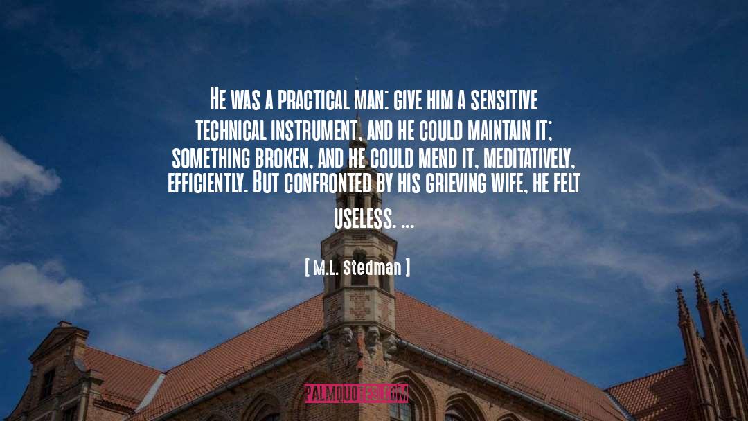 Efficiently quotes by M.L. Stedman