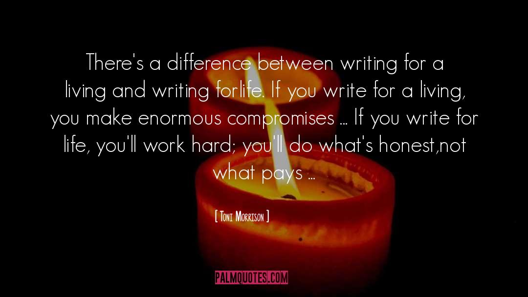 Effort And Hard Work quotes by Toni Morrison
