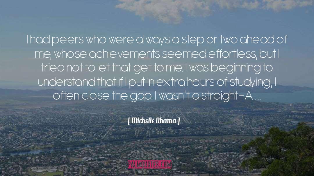 Effortless quotes by Michelle Obama