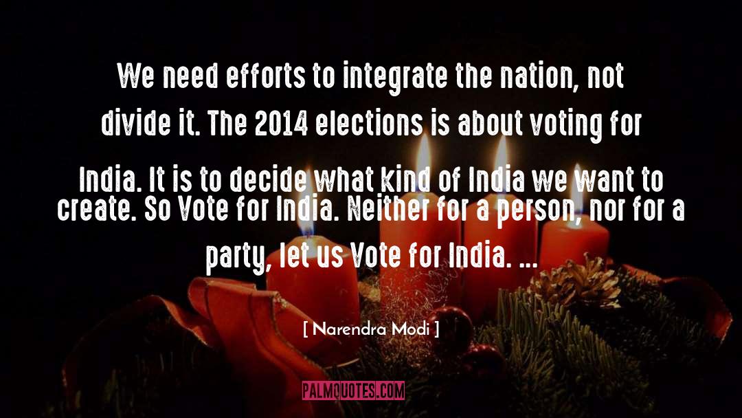 Efforts quotes by Narendra Modi