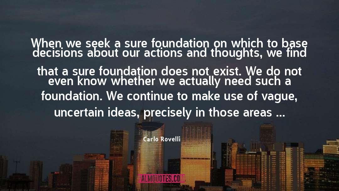 Effulgence Foundation quotes by Carlo Rovelli