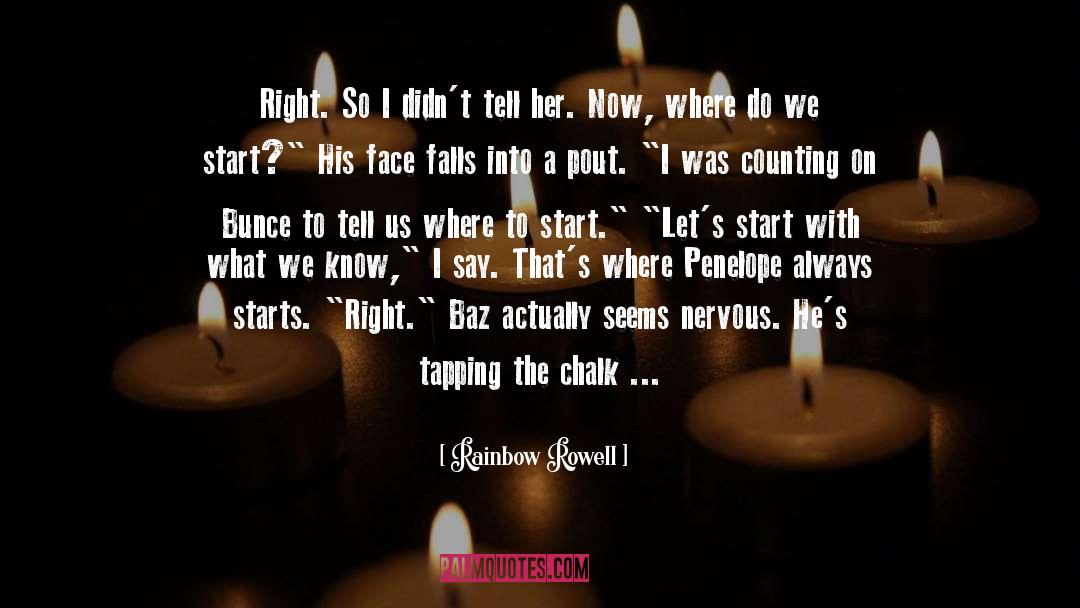 Eft Tapping quotes by Rainbow Rowell