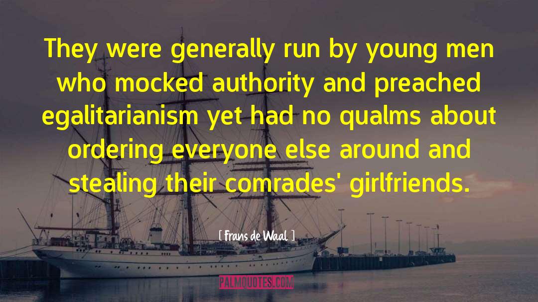 Egalitarianism quotes by Frans De Waal