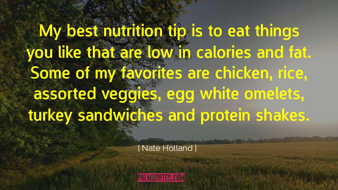Egg White quotes by Nate Holland