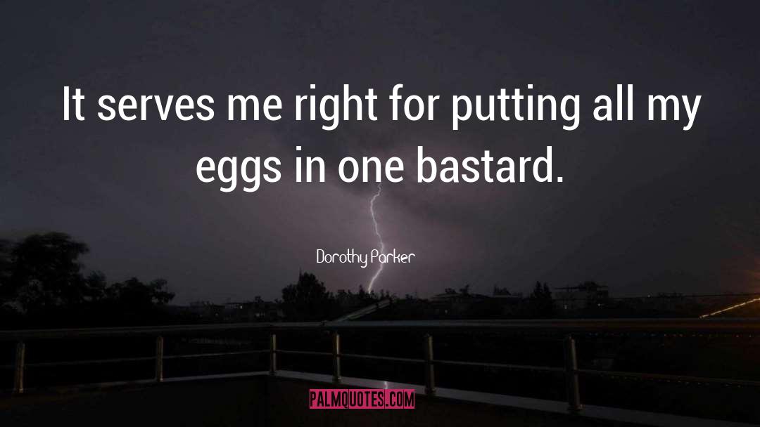 Eggs Benedict quotes by Dorothy Parker