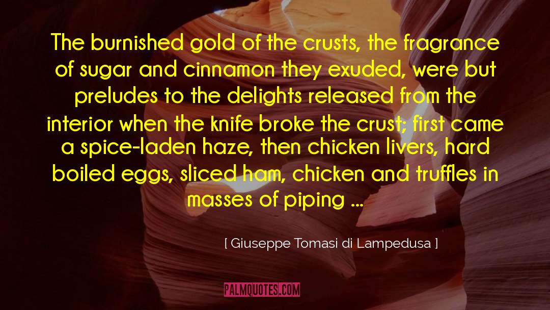 Eggs Benedict quotes by Giuseppe Tomasi Di Lampedusa