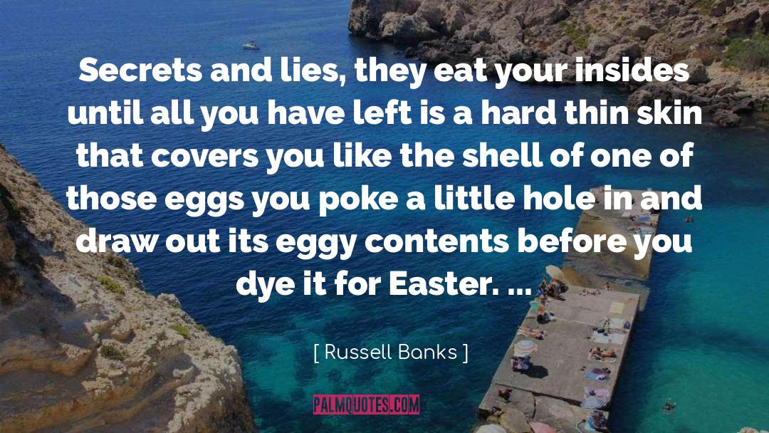 Eggs In One Basket quotes by Russell Banks