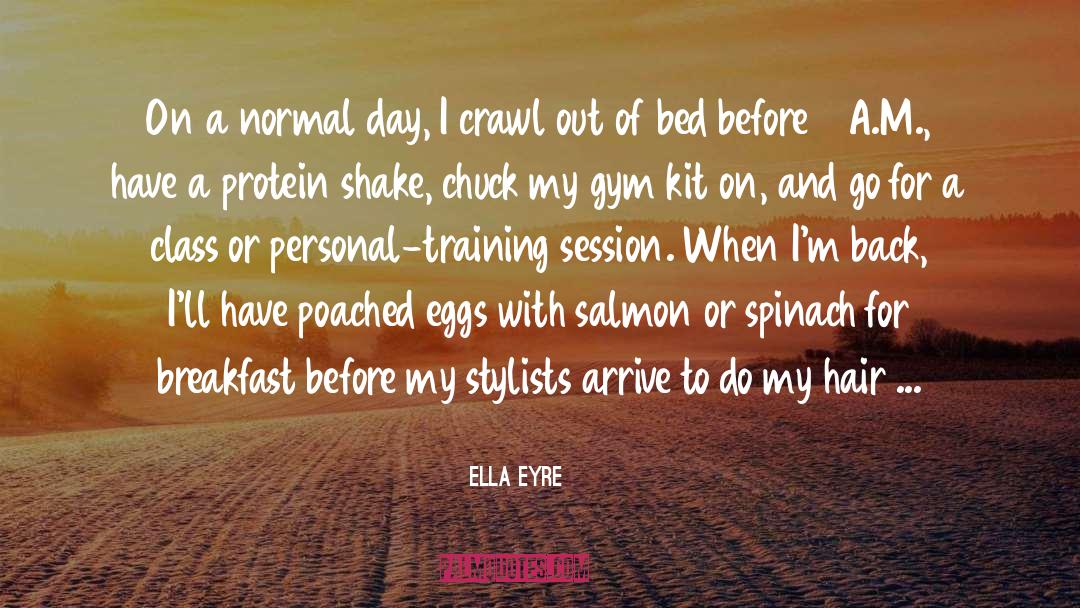 Eggs quotes by Ella Eyre