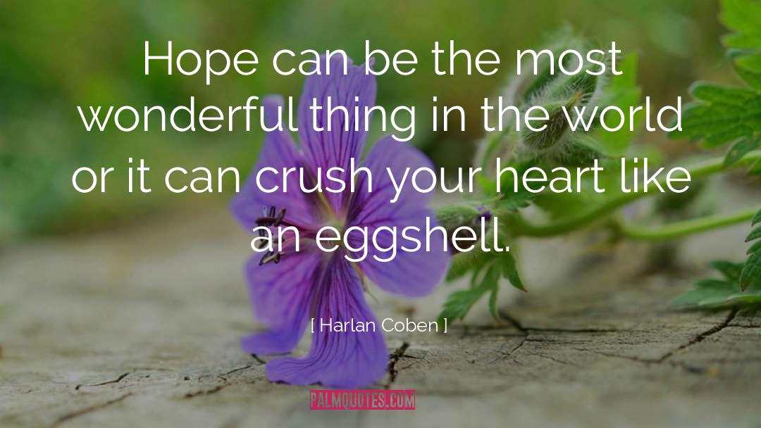Eggshells quotes by Harlan Coben