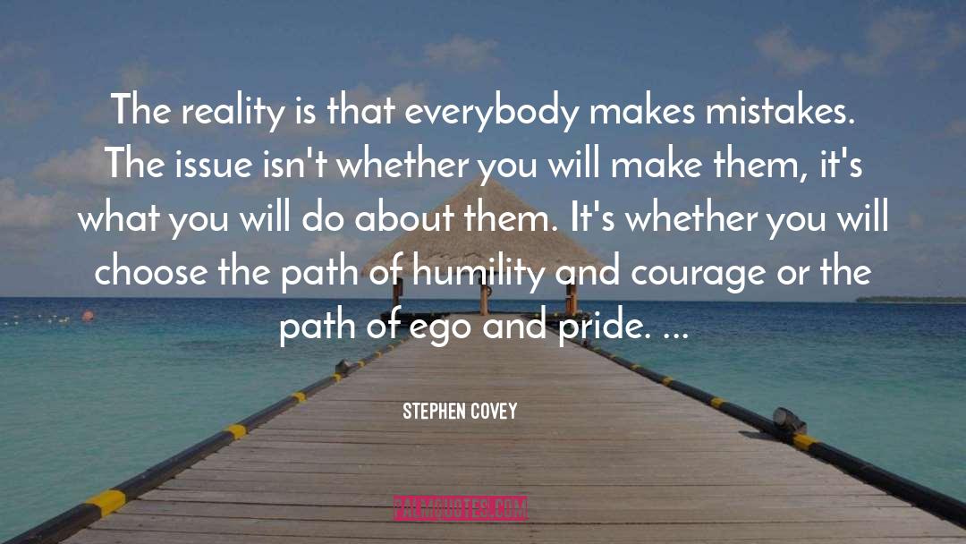 Ego And Pride quotes by Stephen Covey