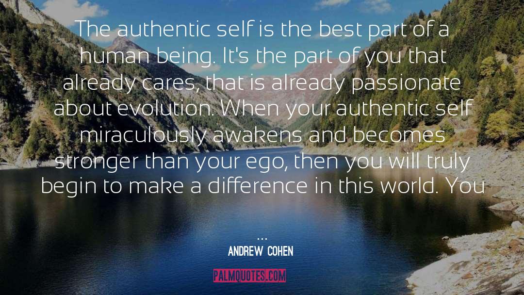 Ego And Soul quotes by Andrew Cohen