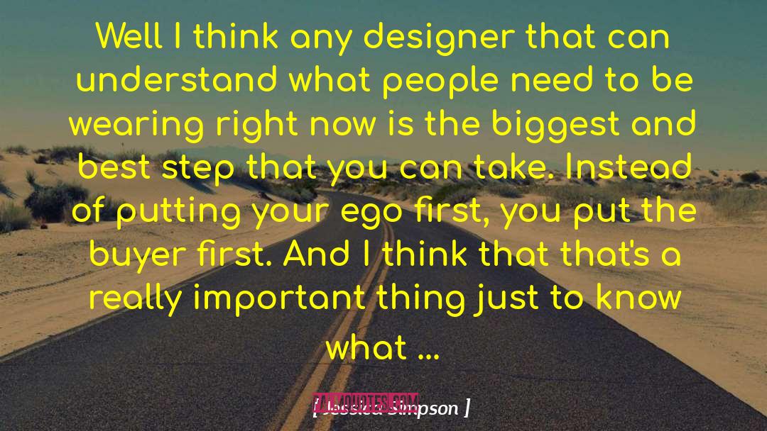 Ego Boost quotes by Jessica Simpson