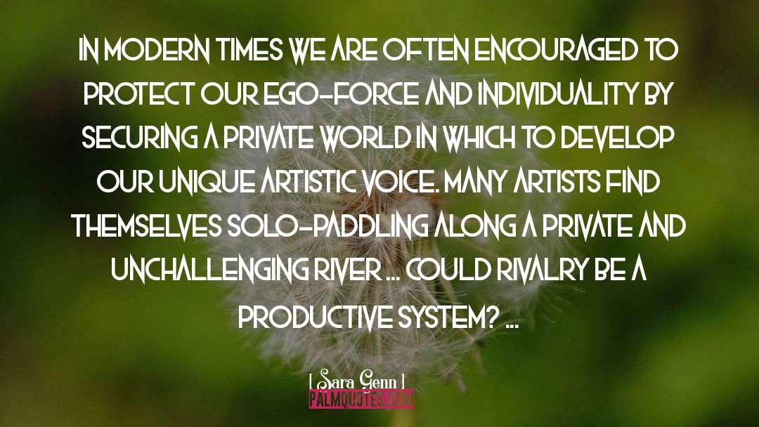 Ego Centric quotes by Sara Genn