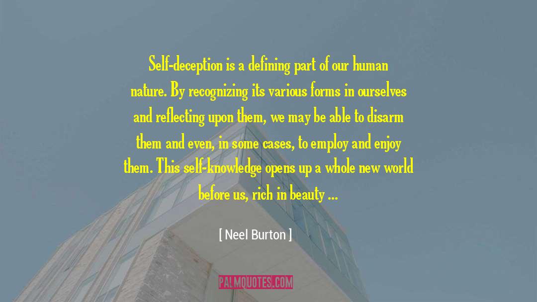 Ego Defences quotes by Neel Burton