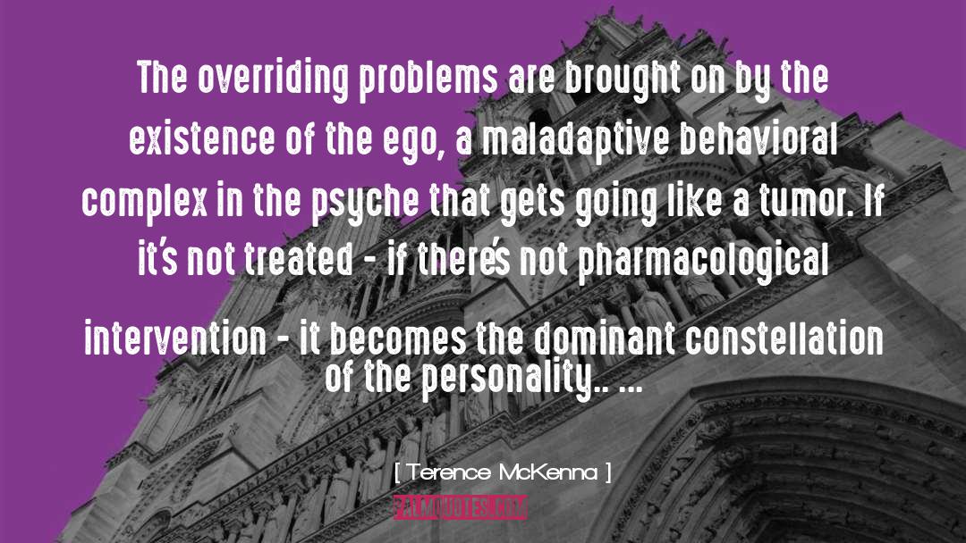 Ego Problem quotes by Terence McKenna