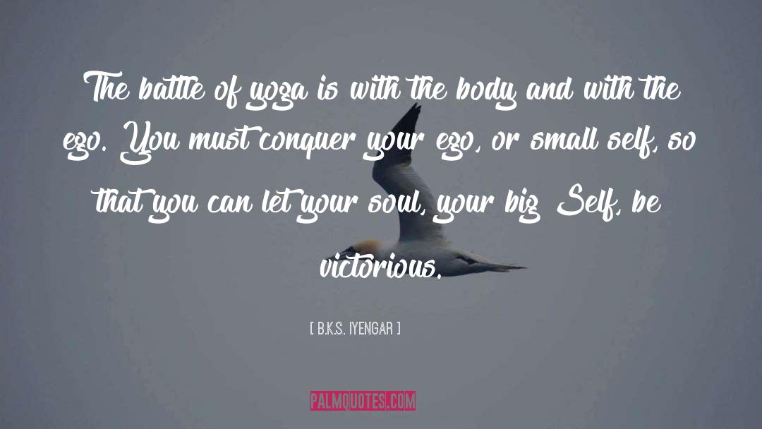 Ego quotes by B.K.S. Iyengar