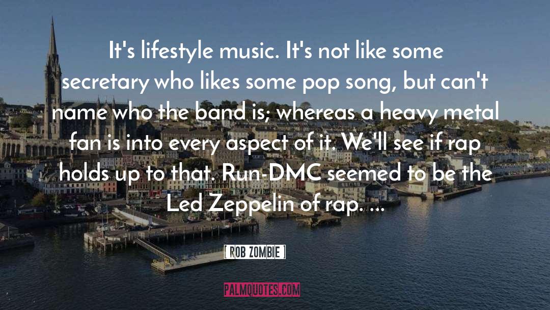 Egocentric Lifestyle quotes by Rob Zombie