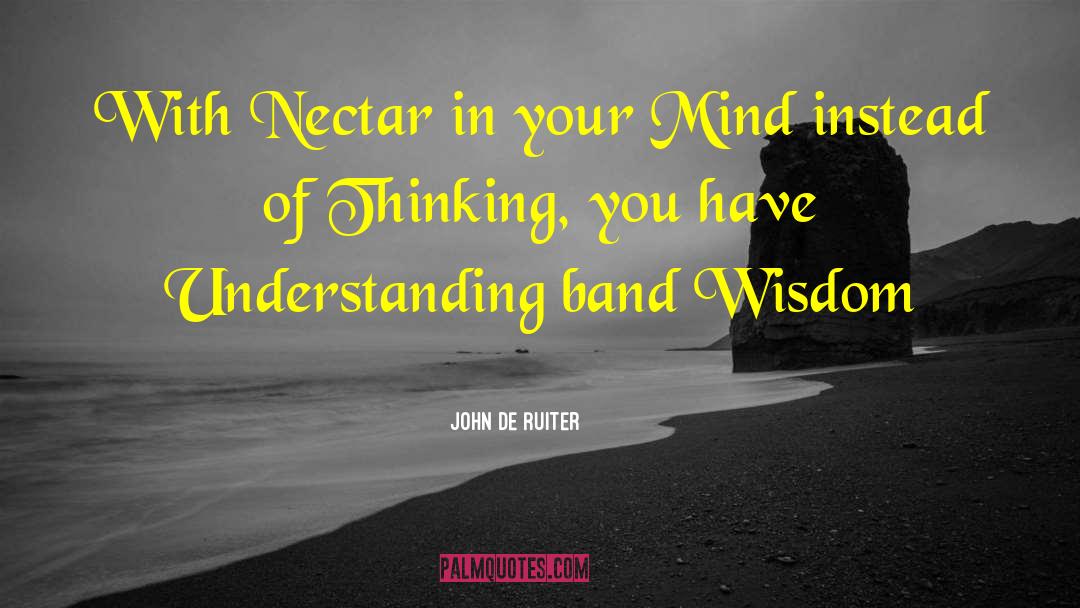 Egocentric Mind quotes by John De Ruiter