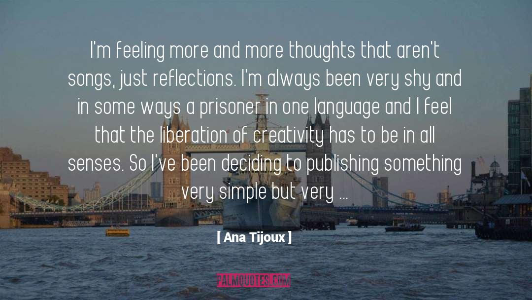 Egocentric quotes by Ana Tijoux