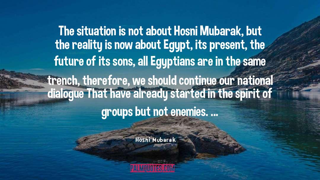 Egypt quotes by Hosni Mubarak