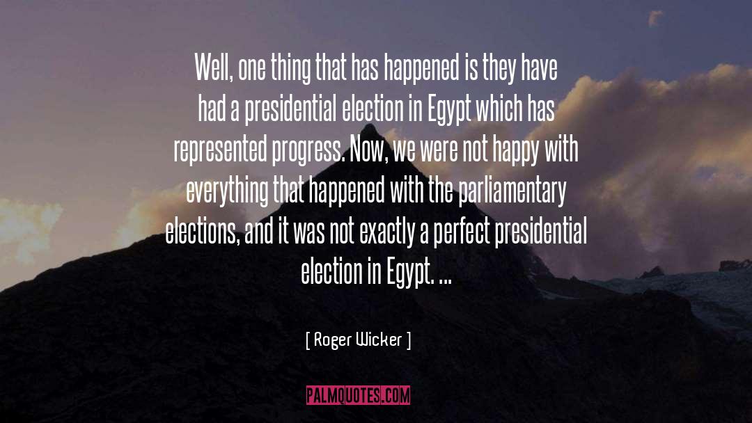 Egypt quotes by Roger Wicker