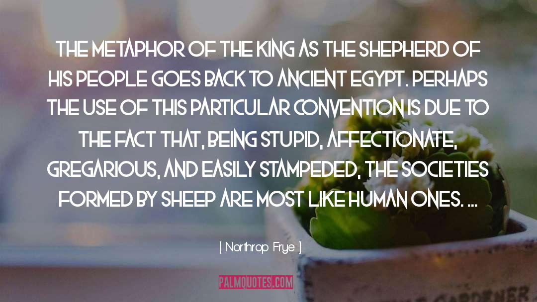 Egypt quotes by Northrop Frye