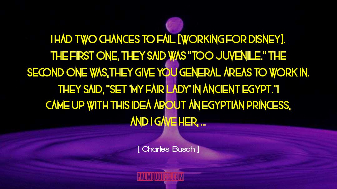 Egyptian quotes by Charles Busch