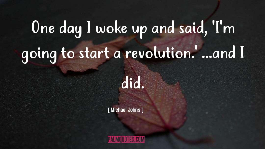 Egyptian Revolution quotes by Michael Johns