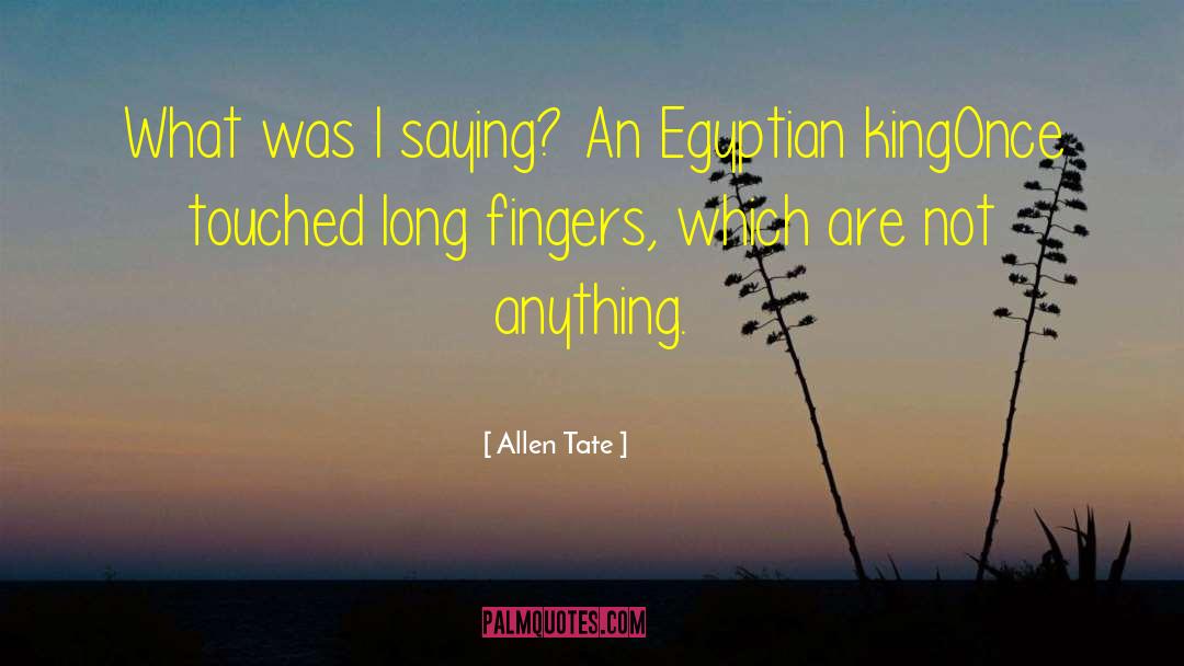 Egyptian Steampunk quotes by Allen Tate