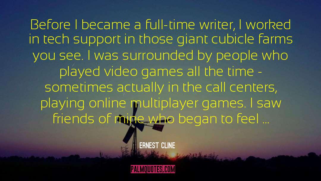 Egyptian Writer quotes by Ernest Cline