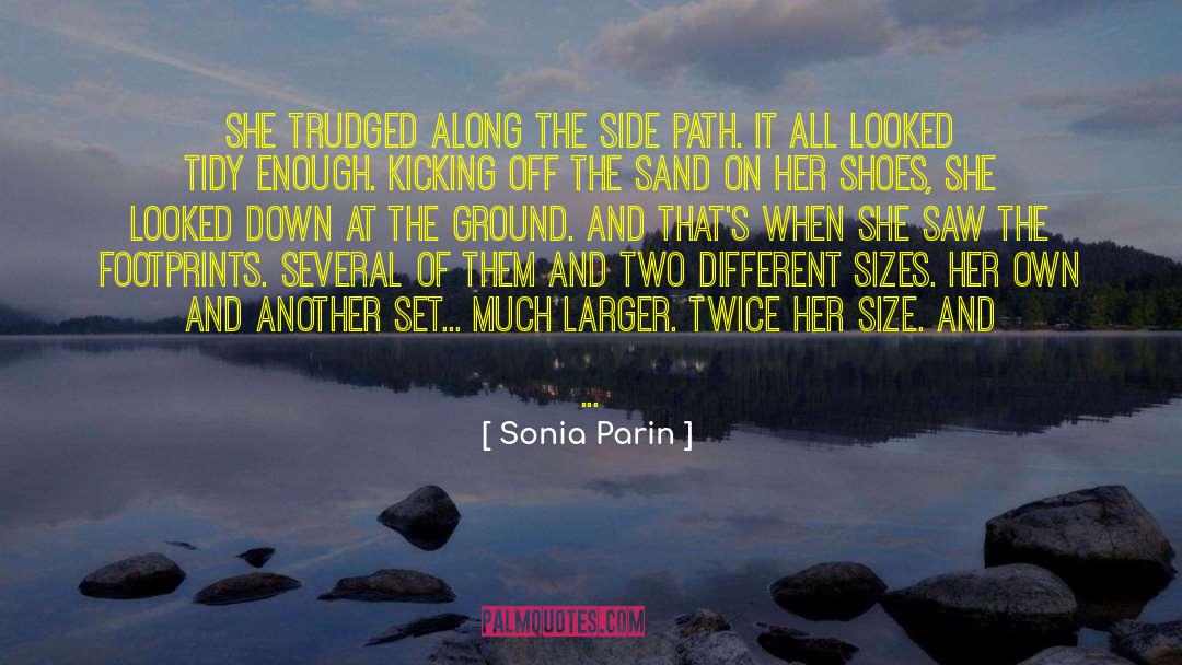 Ehinger Shoes quotes by Sonia Parin