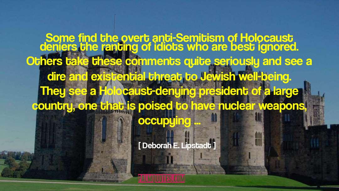 Eichmann quotes by Deborah E. Lipstadt