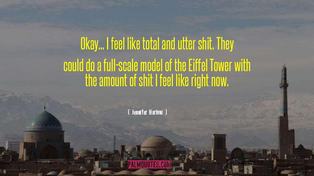 Eiffel Tower quotes by Jennifer Harlow