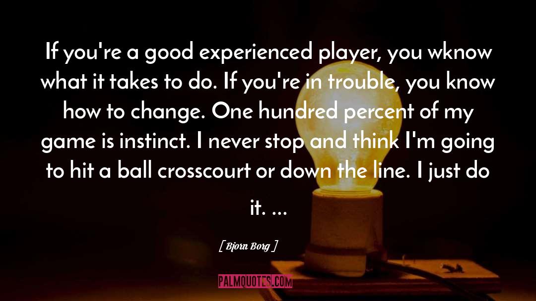 Eight Ball quotes by Bjorn Borg