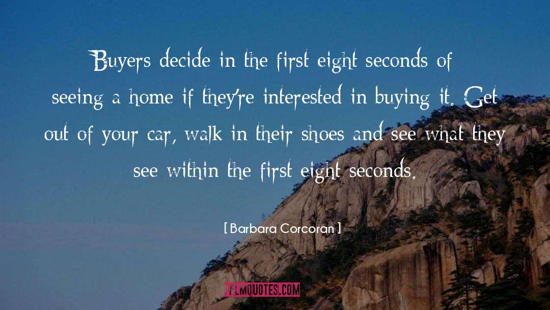 Eight Seconds quotes by Barbara Corcoran