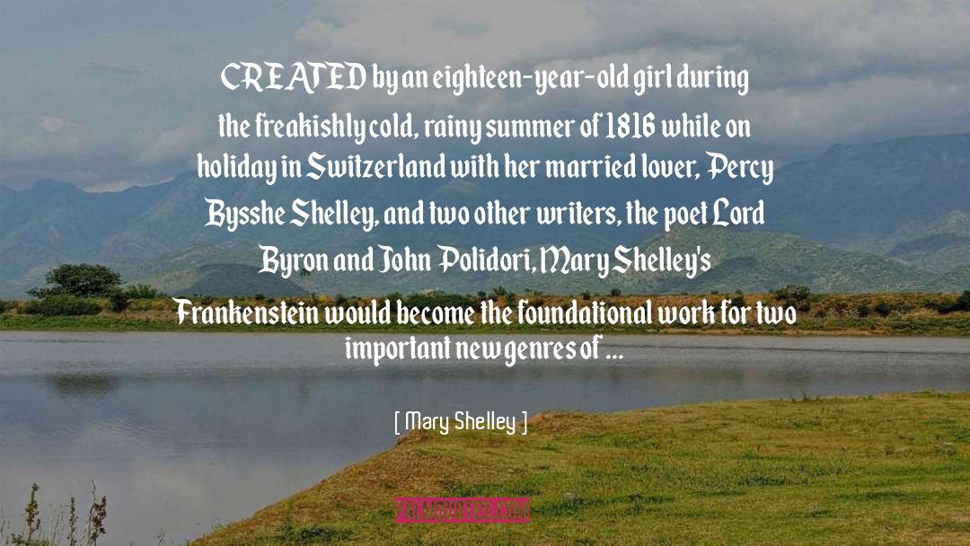 Eighteen Year Old quotes by Mary Shelley