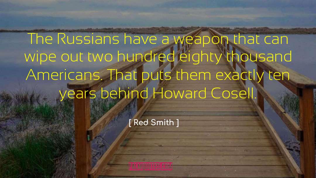 Eighty quotes by Red Smith