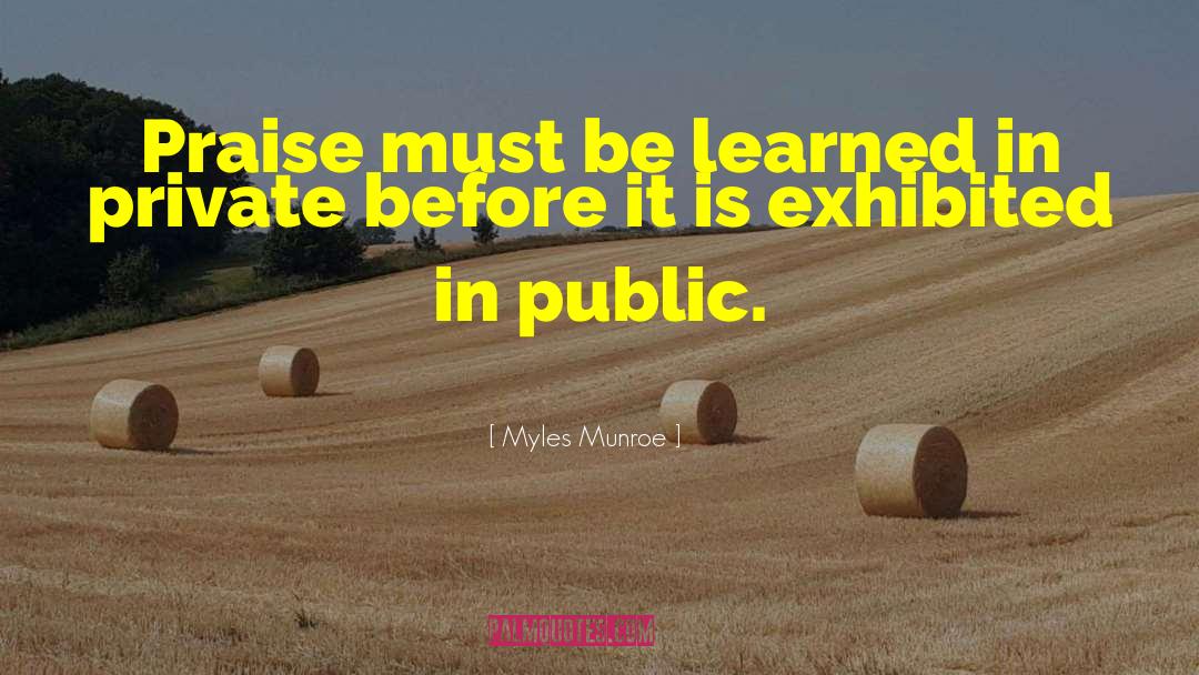 Eileen Myles quotes by Myles Munroe