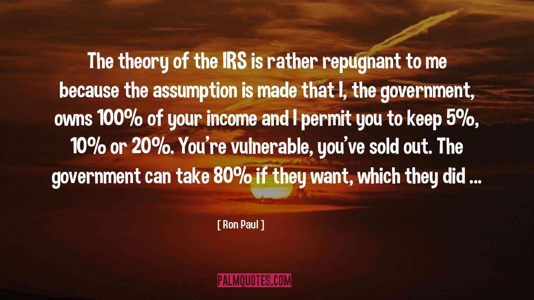 Ein Irs quotes by Ron Paul