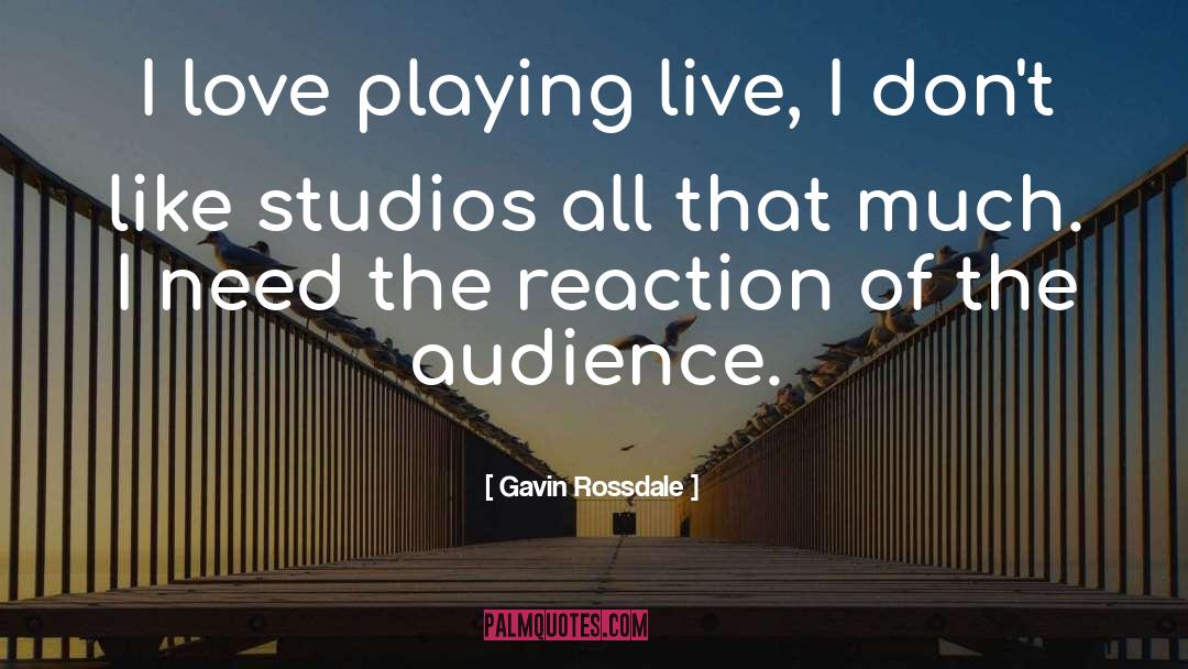 Einbender Studios quotes by Gavin Rossdale